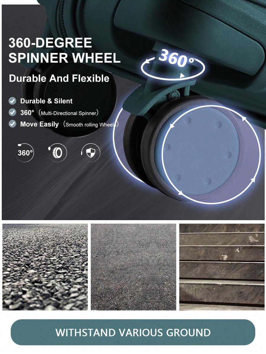 20-Inch TSA Spinner Carry-On - view 3