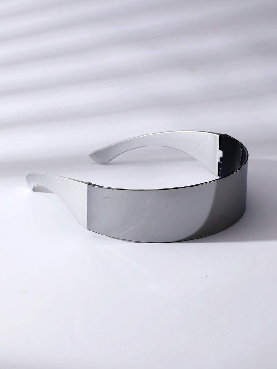 Cyberpunk Mechanical Wraparound Glasses - view 3