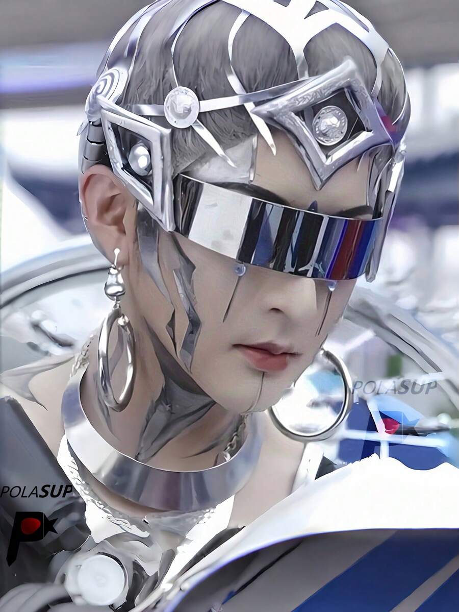 Cyberpunk Mechanical Wraparound Glasses - view 7