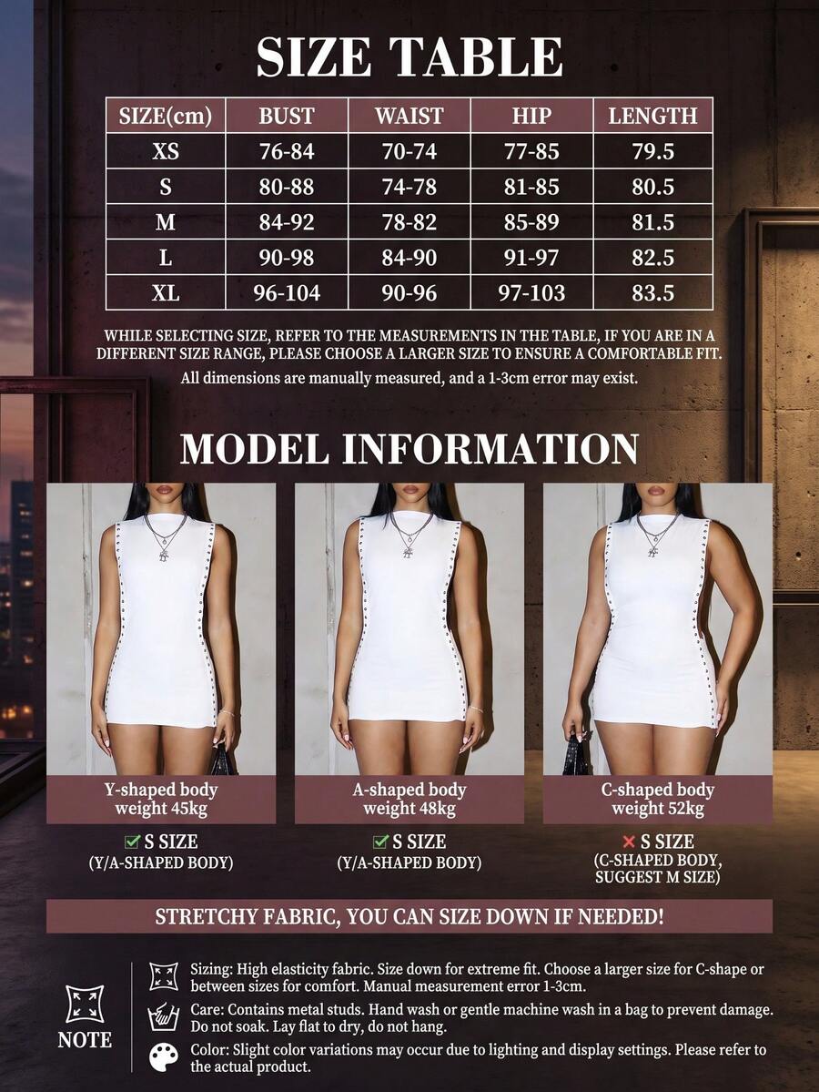 Ivory Ring-Detail Bodycon Mini Dress — White — view 5
