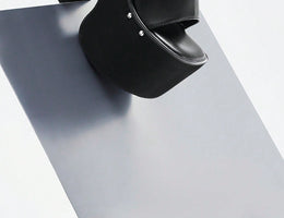 Midnight Platform Wedge Sandals sole and wedge detail