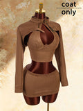 Nightline Buckle Mini Jacket — SHEIN view 1
