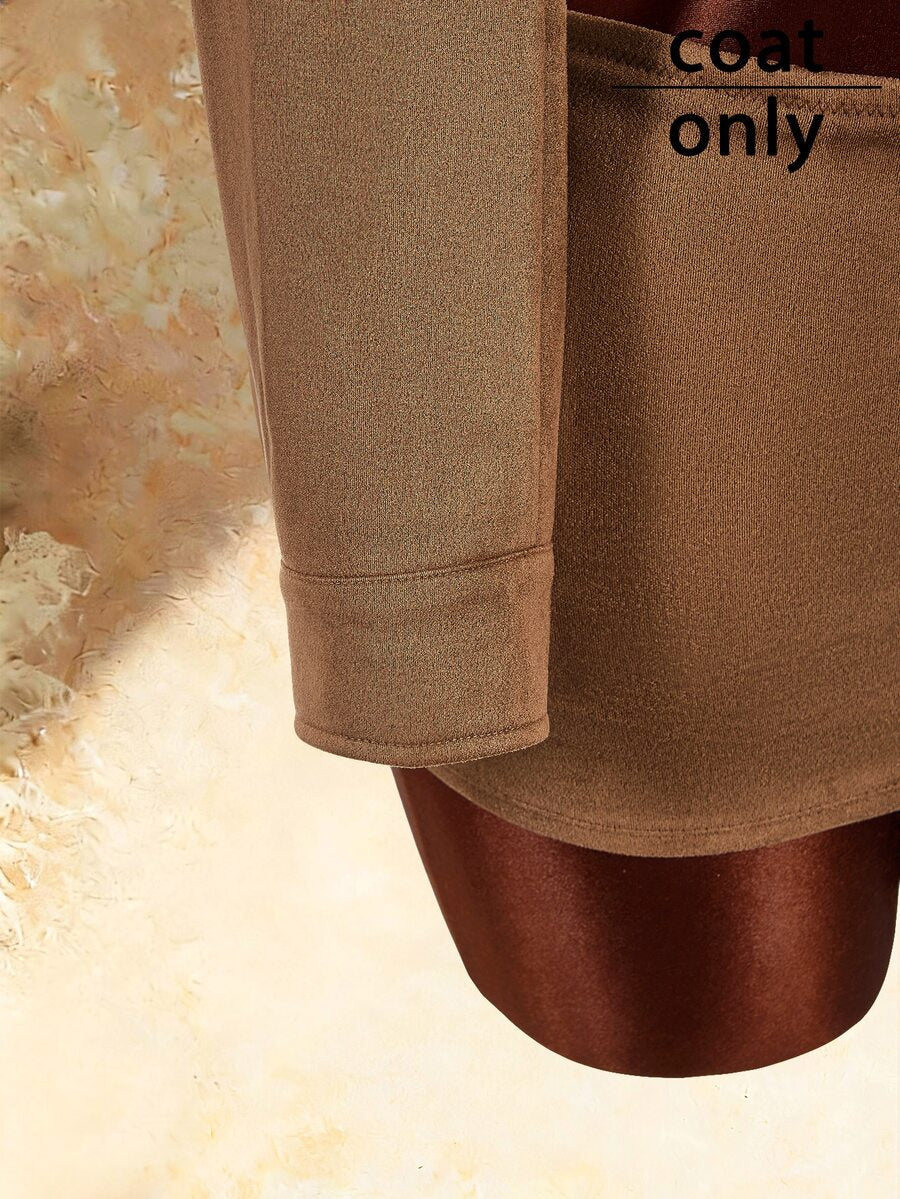 Nightline Buckle Mini Jacket — SHEIN view 9