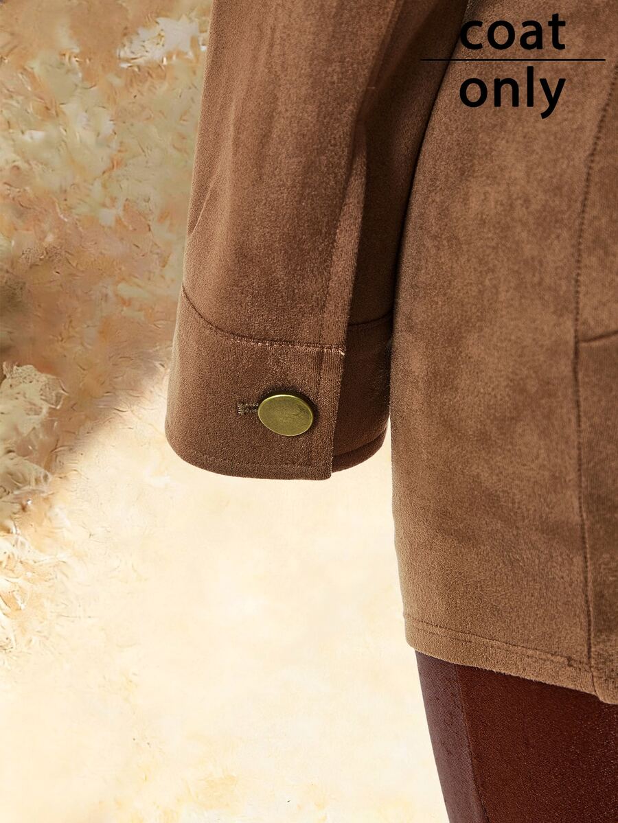 Nightline Buckle Mini Jacket — SHEIN view 16