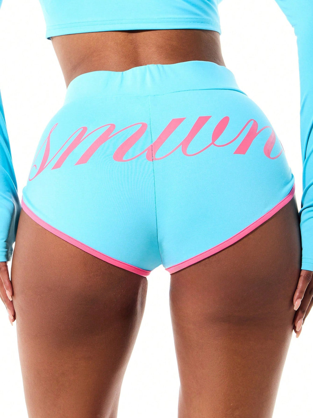 Pinkline Logo Hot Pants