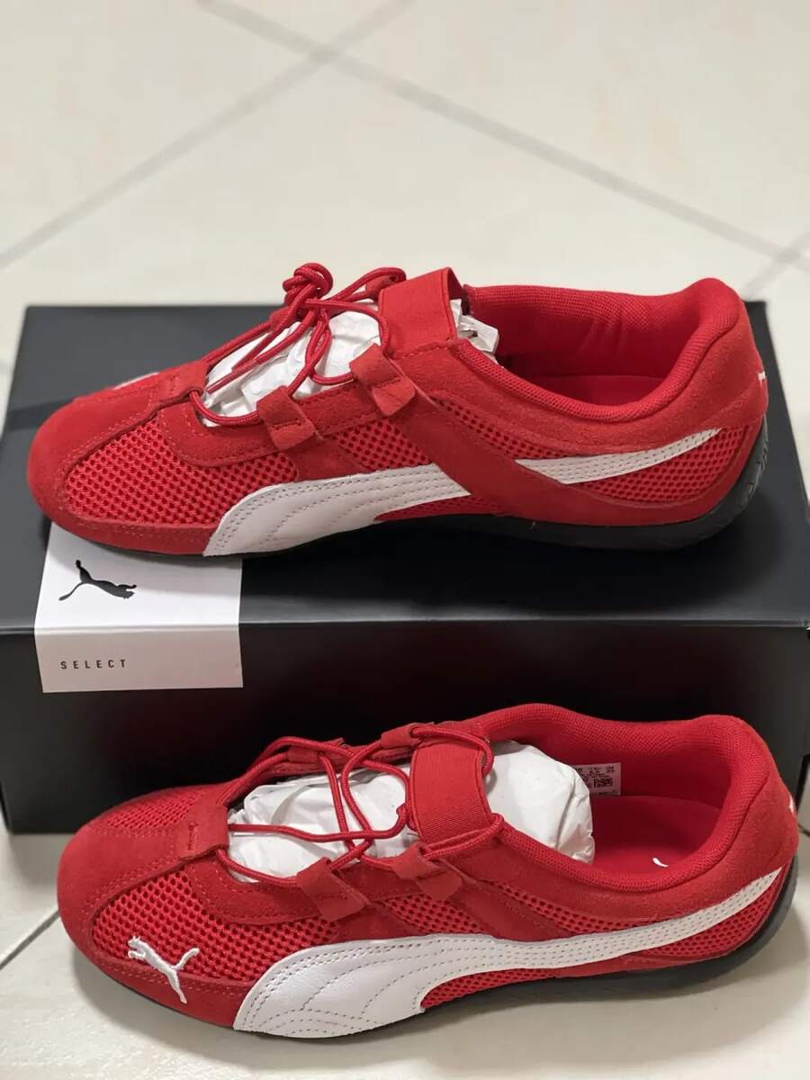 PUMA Speedcat Go Red Low-Top Sneakers — Red — view 8