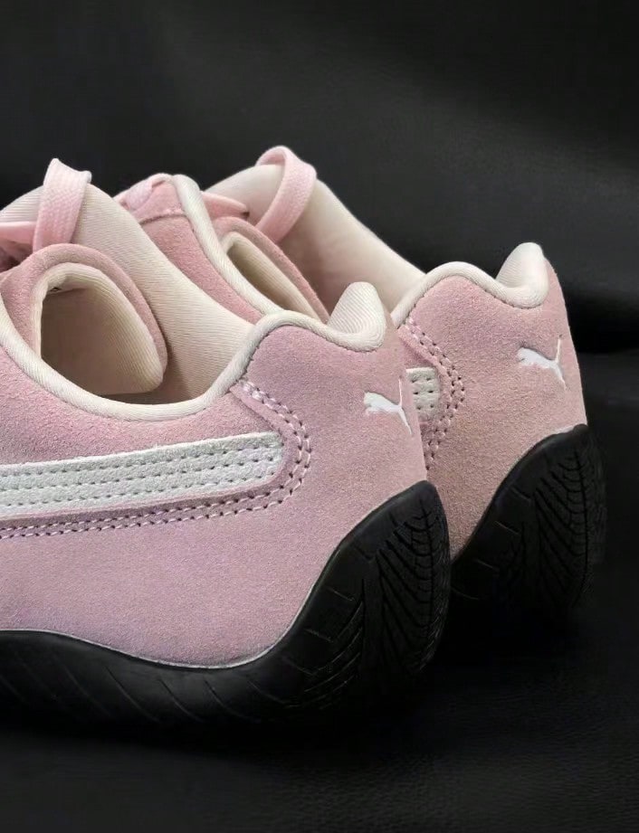 PUMA Speedcat Mousse Pink Sneakers — Mousse Powder — view 6