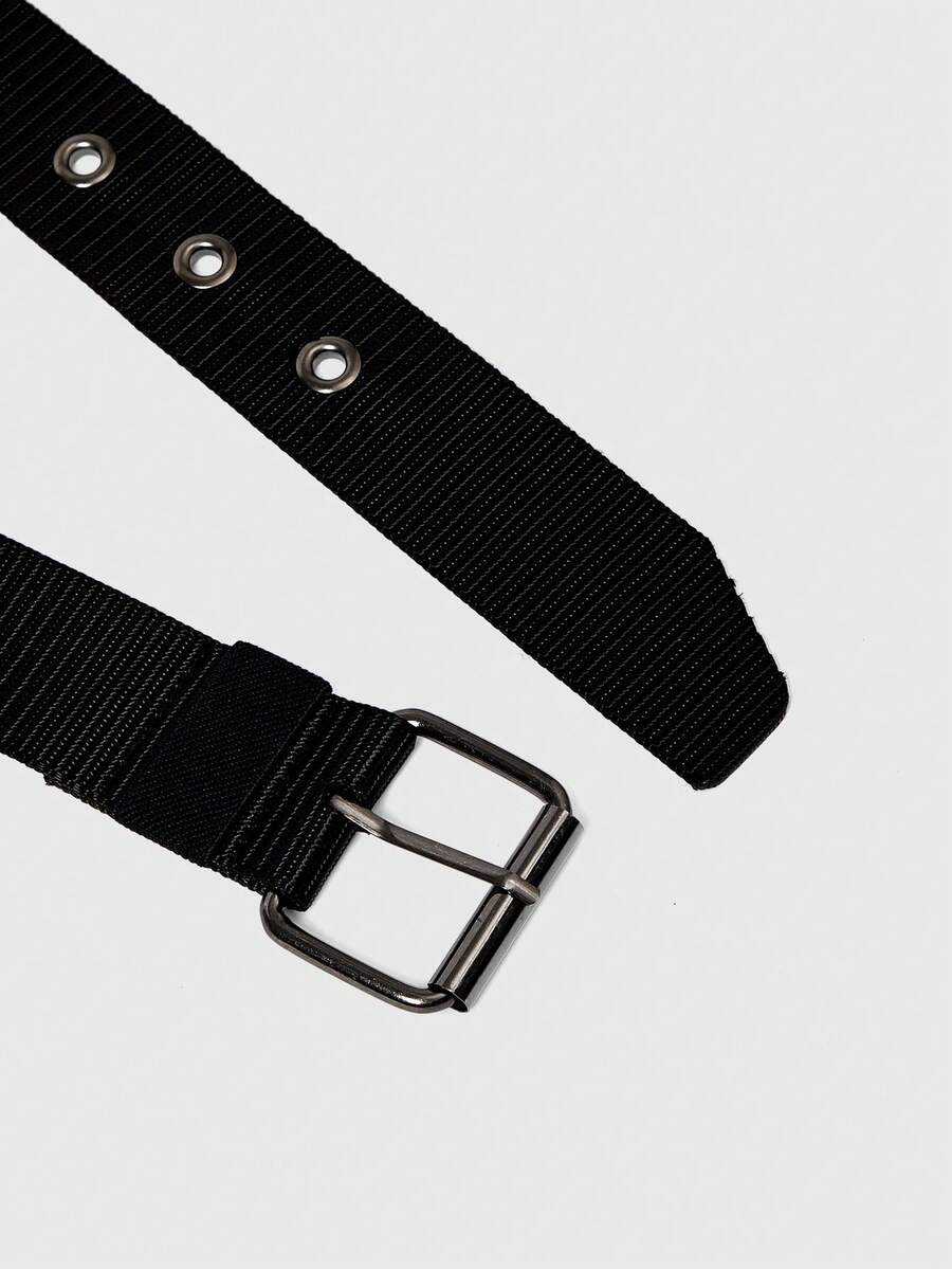 Racing Patchwork Needle-Buckle Belt - view 3